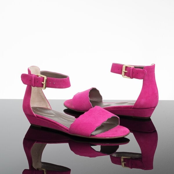 Damskie sandały ROCKPORT TM ZANDRA CURVE ANKLE ch4410 kolor fioletowy