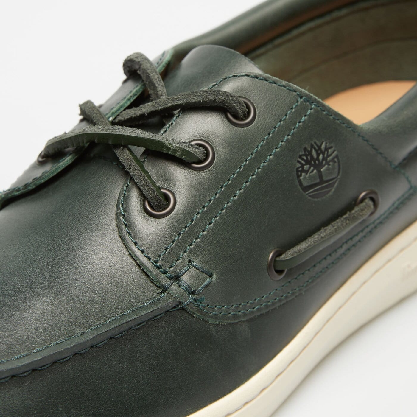 Męskie mokasyny TIMBERLAND PORTOFINO PIER BOAT SHOE tb0a6cxmeeq1 kolor zielony