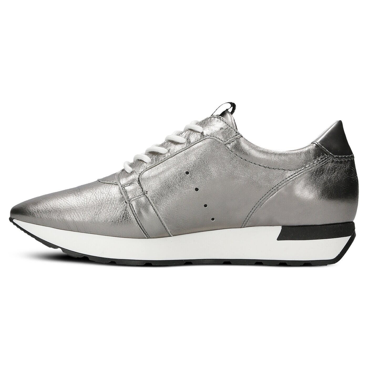 Damskie sneakersy (buty) GINO ROSSI SEIKO dph298v3300280400t kolor srebrny