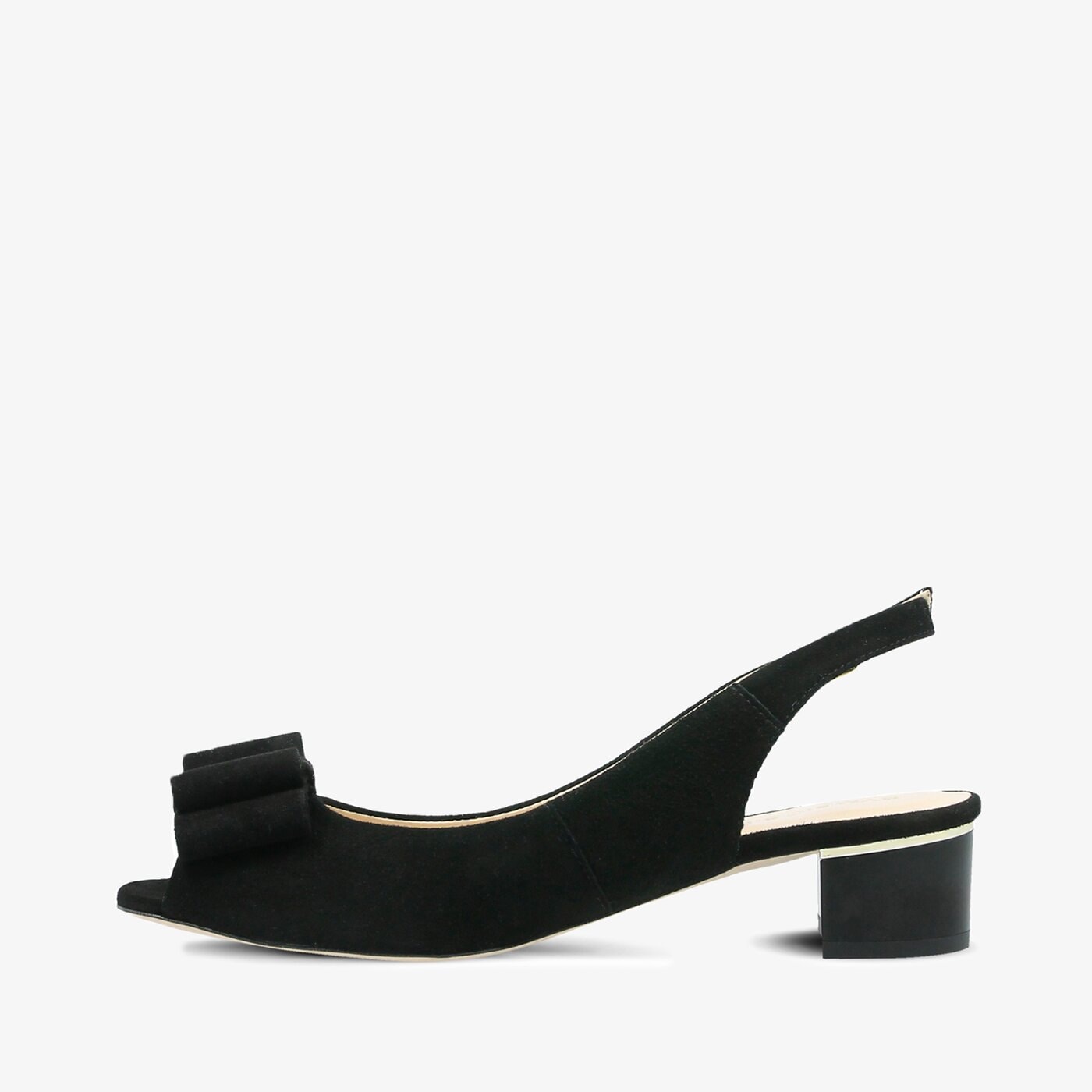 Damskie sandały SYMBIOSIS AURORA SANDAŁY CZARNE 928002 kolor czarny