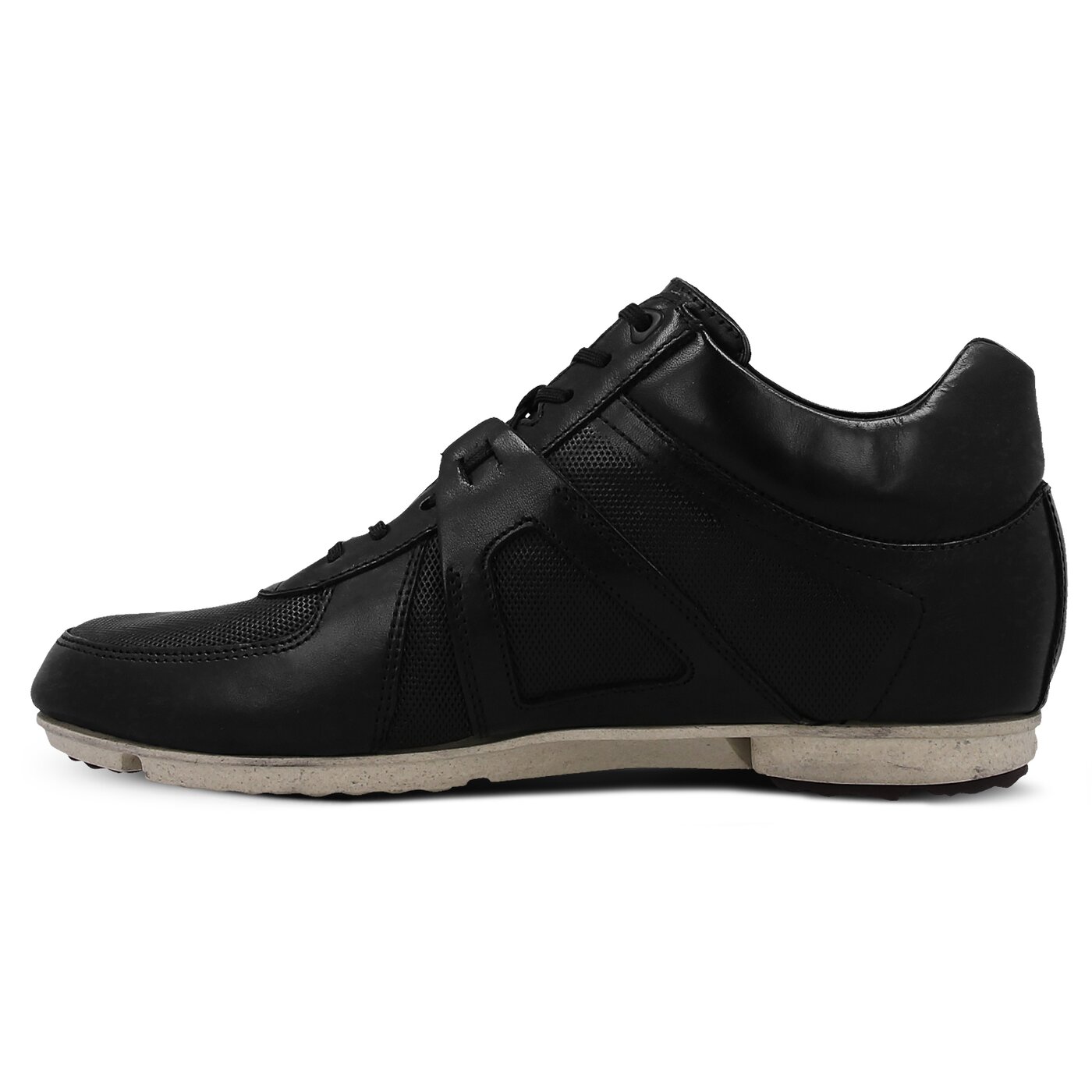 Męskie buty za kostkę CLARKS TRITURN HI BLACK LEATHER 26120692 kolor czarny