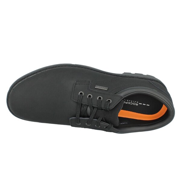 Męskie buty za kostkę ROCKPORT RGD BUC WP PLAINTOE v73753 kolor czarny