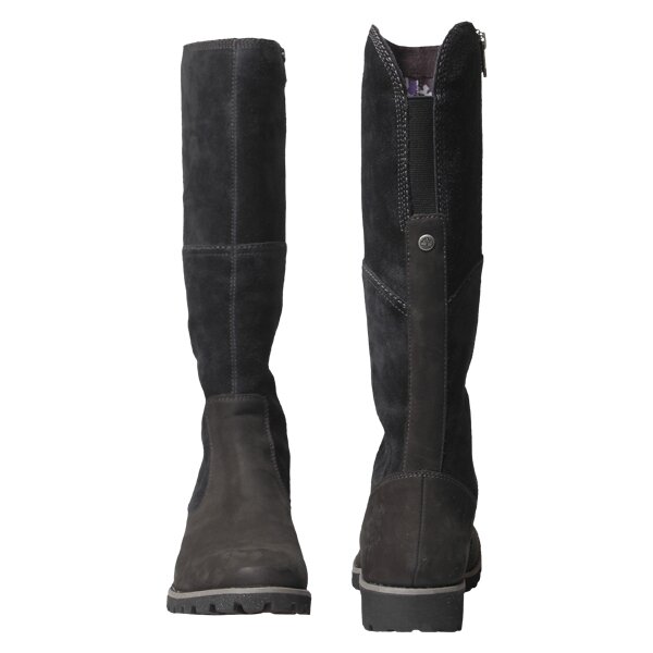 Damskie kozaki TIMBERLAND EK ATRUS WP TALL ZIP BOOT 17639 kolor czarny