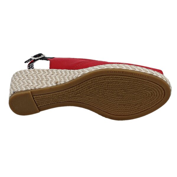 Damskie szpilki / czółenka TOMMY HILFIGER ELBA 12D  fw56816758611 kolor czerwony
