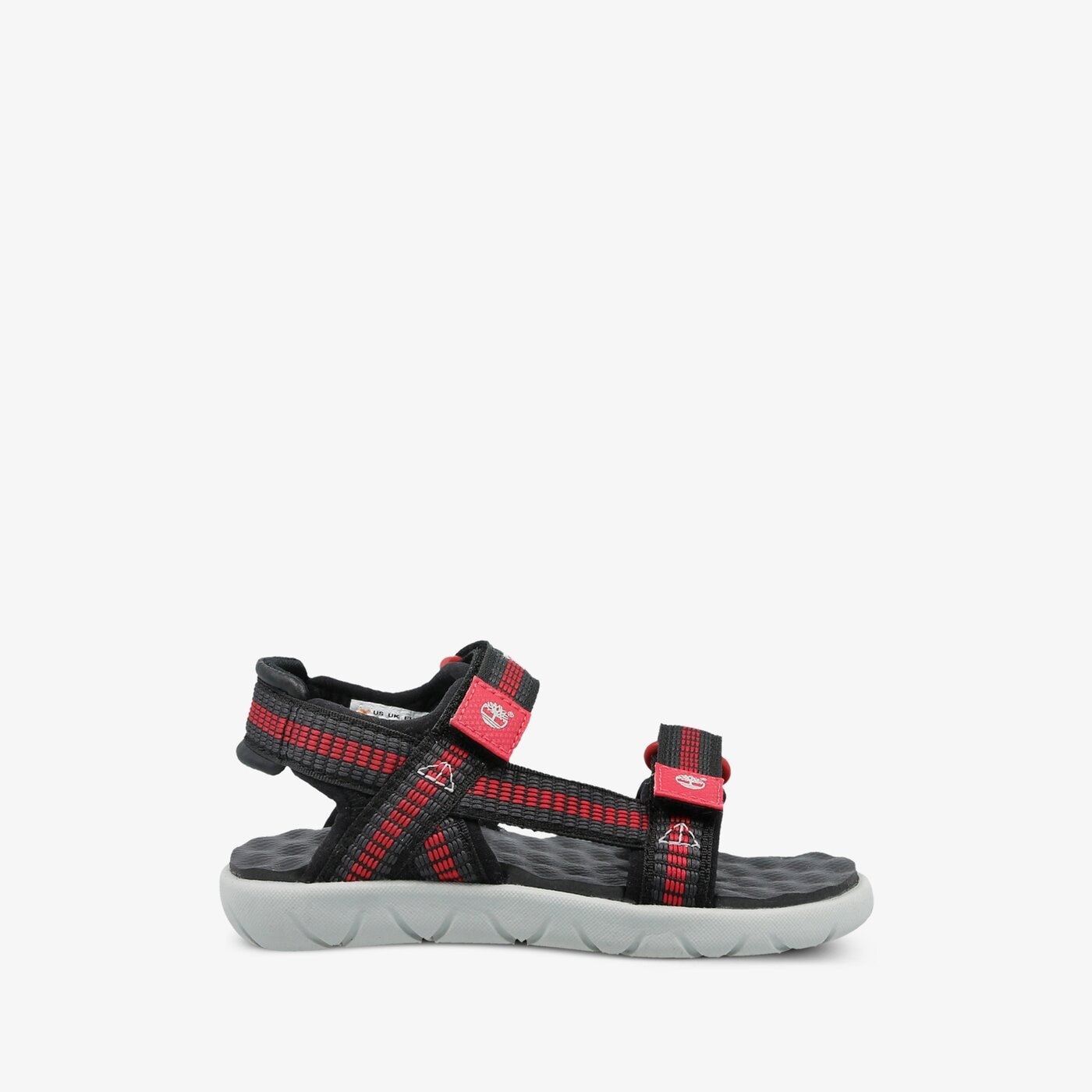 Dziecięce sandały / klapki TIMBERLAND PERKINS ROW WEBBING SNDL tb0a1pu7c641 kolor czarny