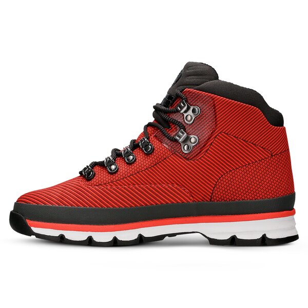 Męskie buty outdoor (trekkingowe) TIMBERLAND EURO HIKER JACQUARD JACQUARD a1lo2 kolor czerwony