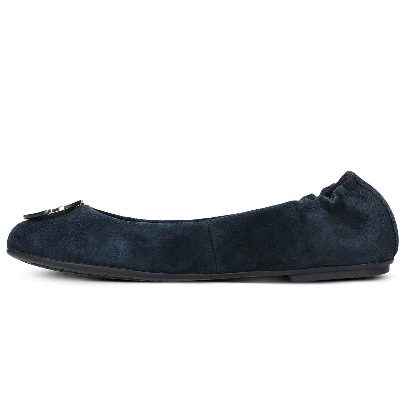 Damskie baleriny (buty) TOMMY HILFIGER ESSENTIAL HARDWARE BALLERINA fw0fw05636dw5 kolor granatowy