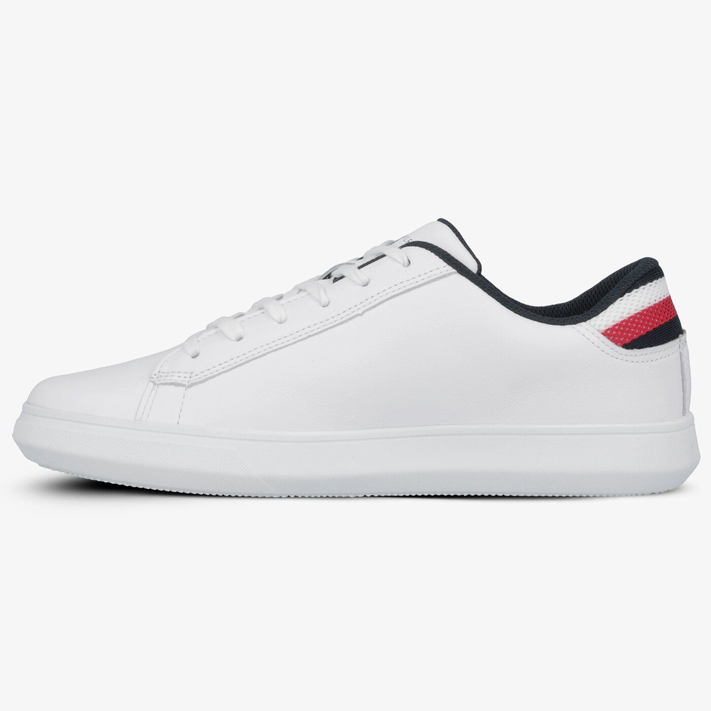 Męskie sneakersy (buty) TOMMY HILFIGER DANIEL 1A2 KNIT DETAIL fm0fm02272100 kolor biały