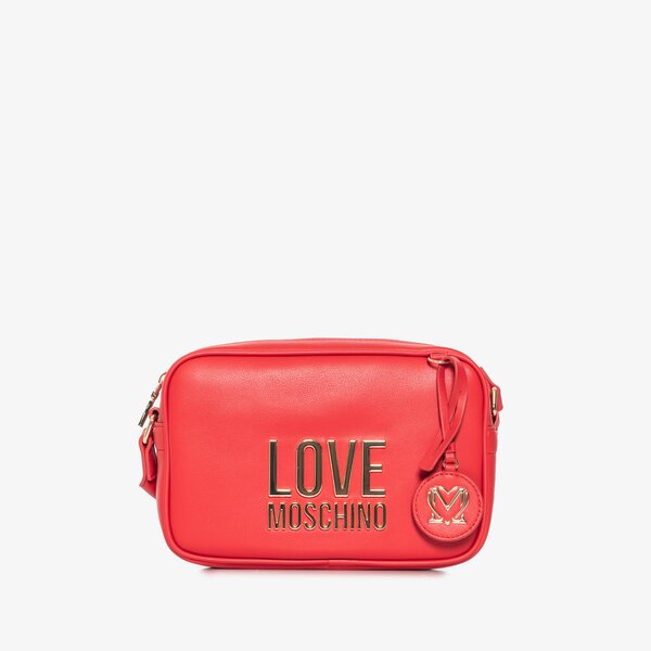 Damska torebka LOVE MOSCHINO TOREBKA LETTERING jc4107pp0flj050a kolor czerwony