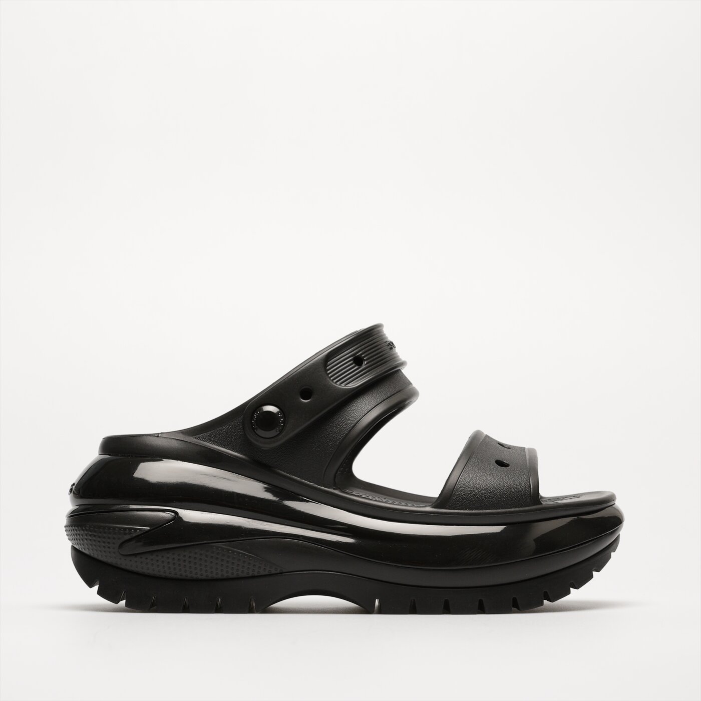 Damskie sandały CROCS CLASSIC MEGA CRUSH SANDAL 207989001 kolor czarny