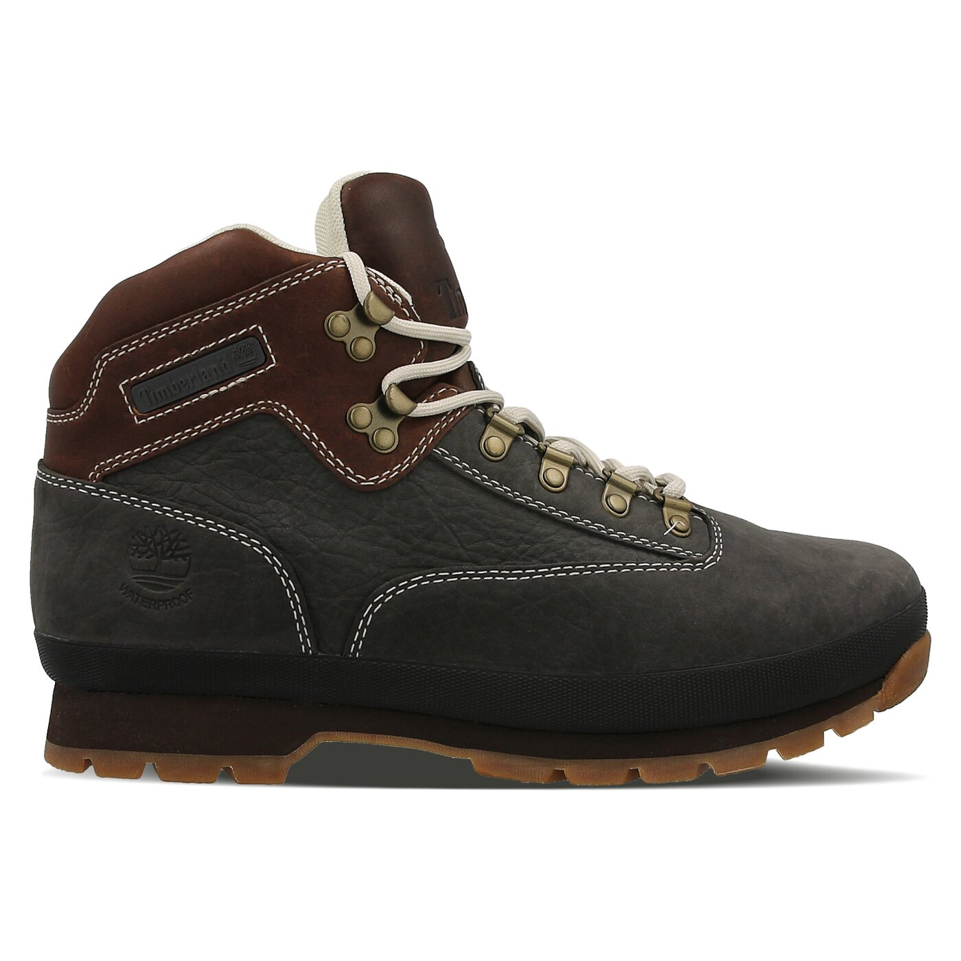 Męskie buty outdoor (trekkingowe) TIMBERLAND EURO HIKER LT WP a17m8 kolor szary