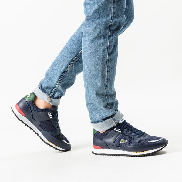 Męskie sneakersy (buty) LACOSTE PARTNER PISTE 0722 1 743sma00312s3 kolor granatowy