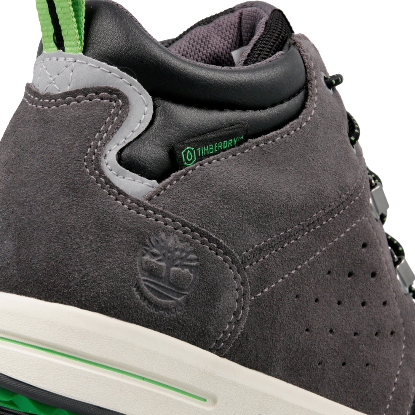 Dziecięce buty outdoor / trekkingowe TIMBERLAND CITY STOMPER MID WP a1u95 kolor szary