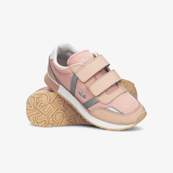 Dziecięce sneakersy (buty) LACOSTE PARTNER 120 1 SUC 739suc00127f8 kolor beżowy
