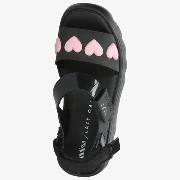 Damskie sandały MELISSA KICK OFF SANDAL I LAZY OAF 33246-52103 kolor czarny