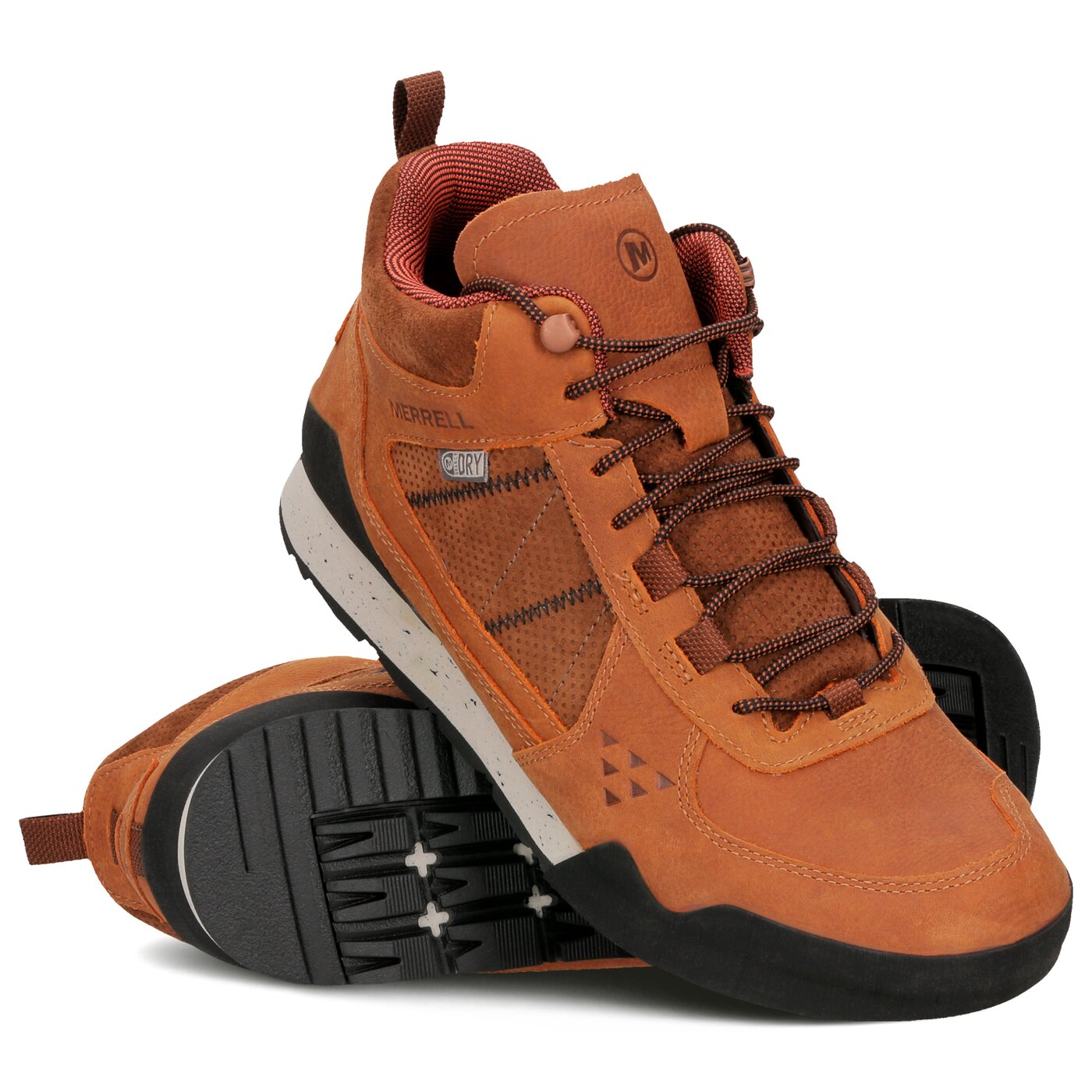Męskie buty outdoor (trekkingowe) MERRELL BURNT ROCK j91745 kolor brązowy