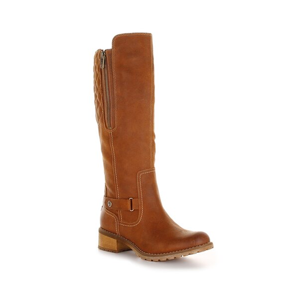 Damskie kozaki TIMBERLAND EK APLEY TALL WP BOOT 1617r kolor brązowy