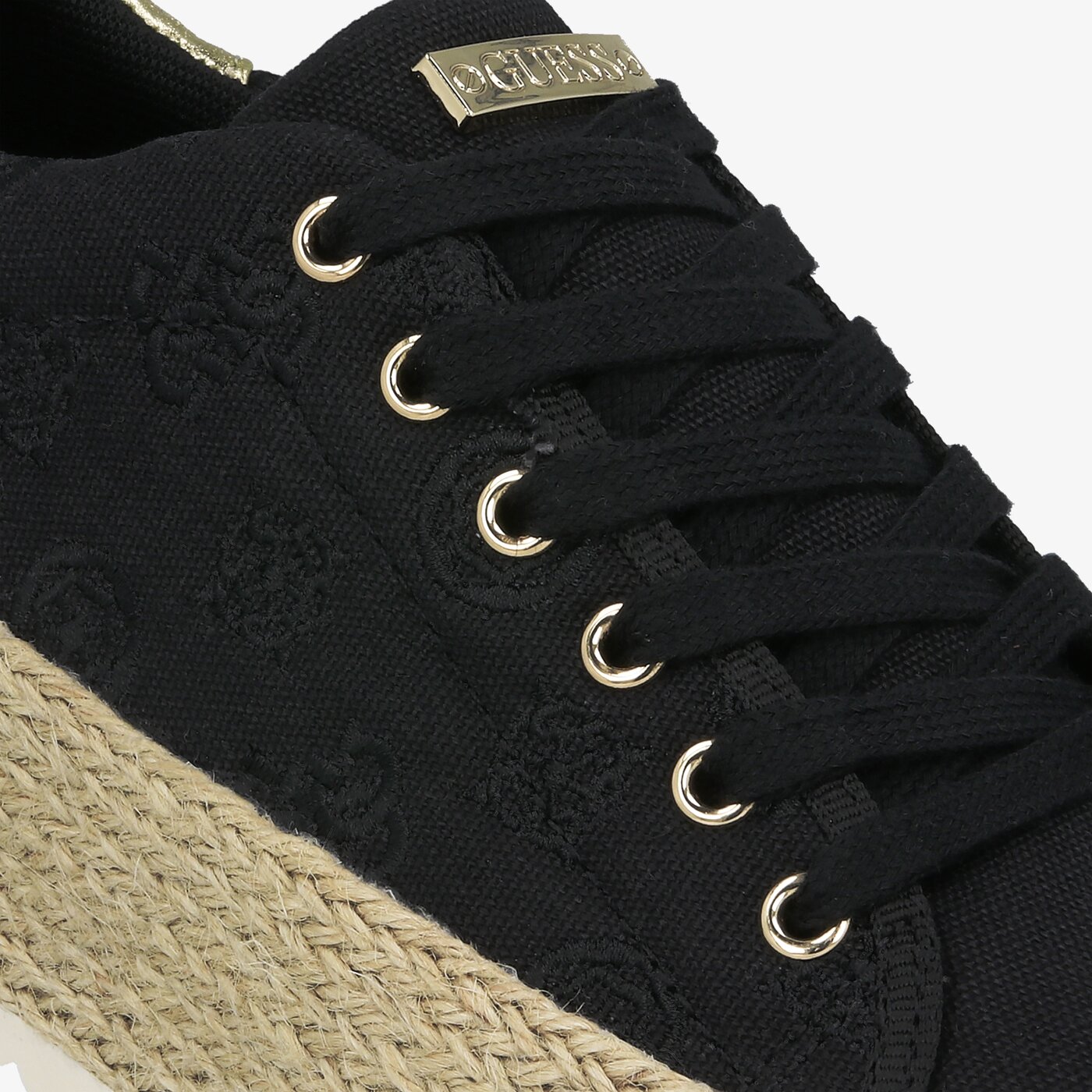 Damskie sneakersy (buty) GUESS MARILYN fl6mrl fal12 black kolor czarny