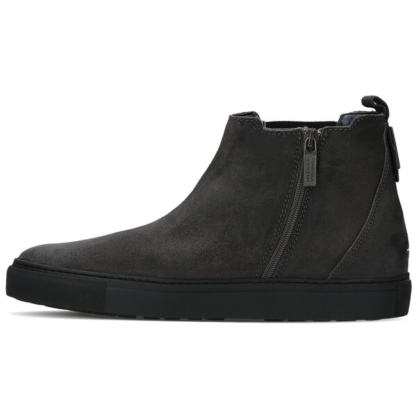 Męskie buty za kostkę TOMMY HILFIGER C2385RAIG 8B em56821740098 kolor szary