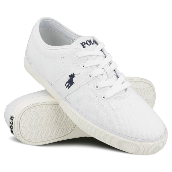 Męskie trampki POLO RL HALFORD NE SNEAKERS VULC  816665566006 kolor biały