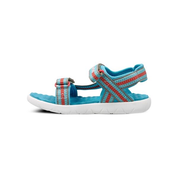 Dziecięce sandały / klapki TIMBERLAND PERKINS ROW WEBBING SNDL a1nlq kolor niebieski