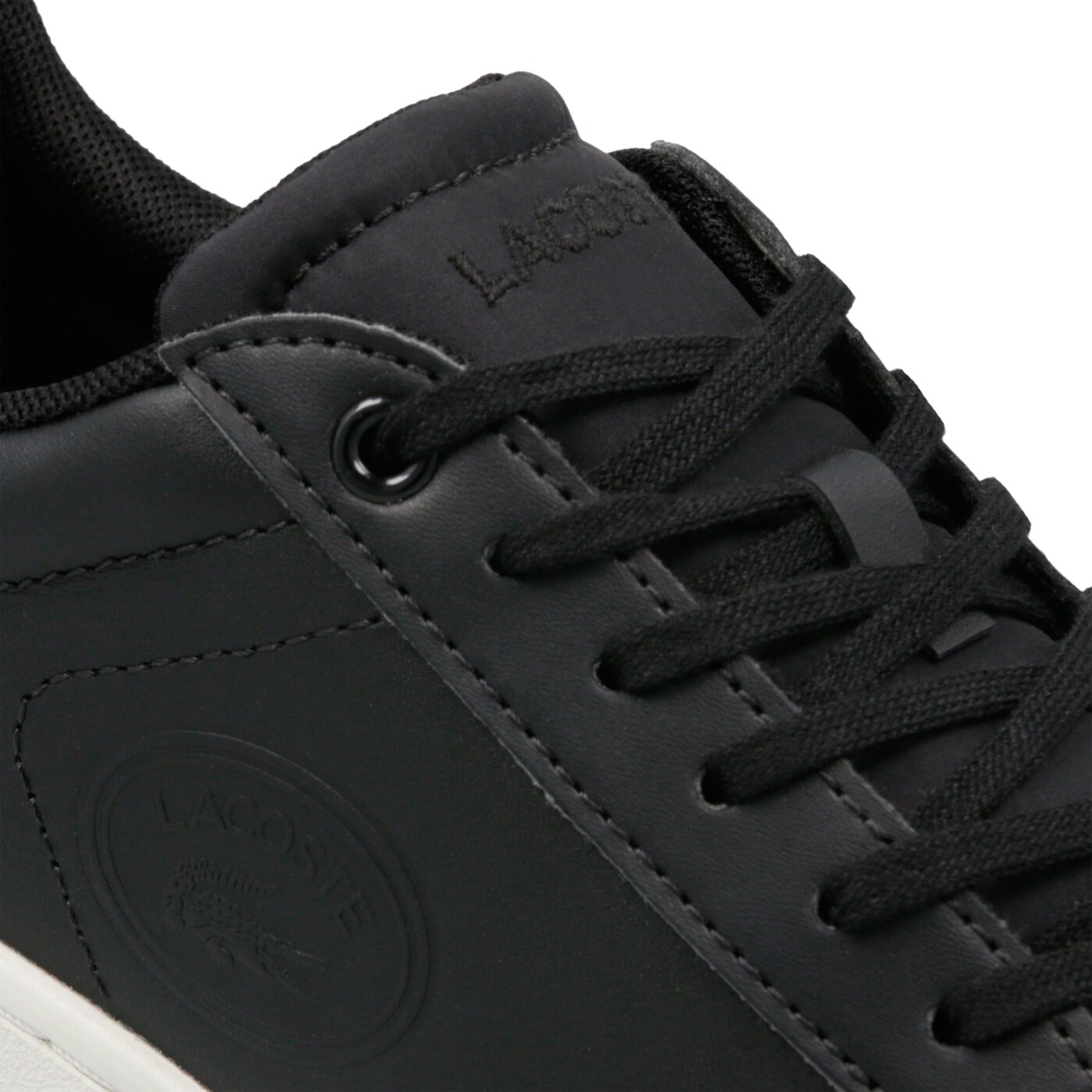 Damskie sneakersy (buty) LACOSTE CARNABY EVO 418 2 736spw0016454 kolor czarny