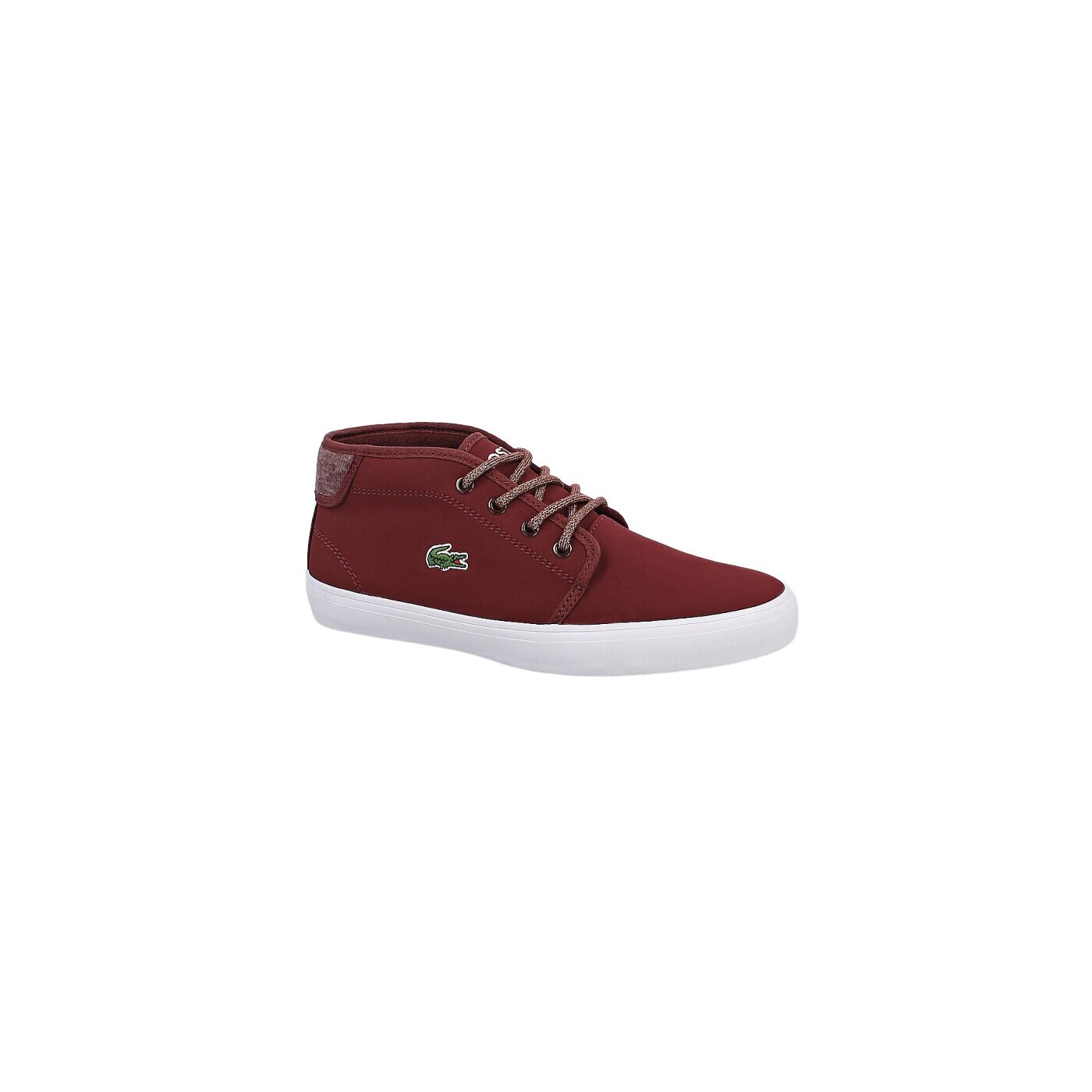 Dziecięce trampki LACOSTE AMPTHILL CHUNKY WW  728spj0036dr2 kolor czerwony