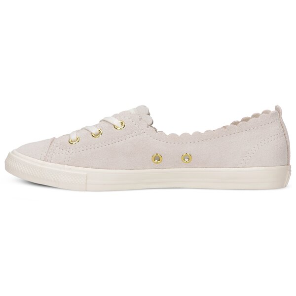 Damskie trampki CONVERSE CHUCK TAYLOR ALL STAR BALLET - SCALLOP c563482 kolor beżowy