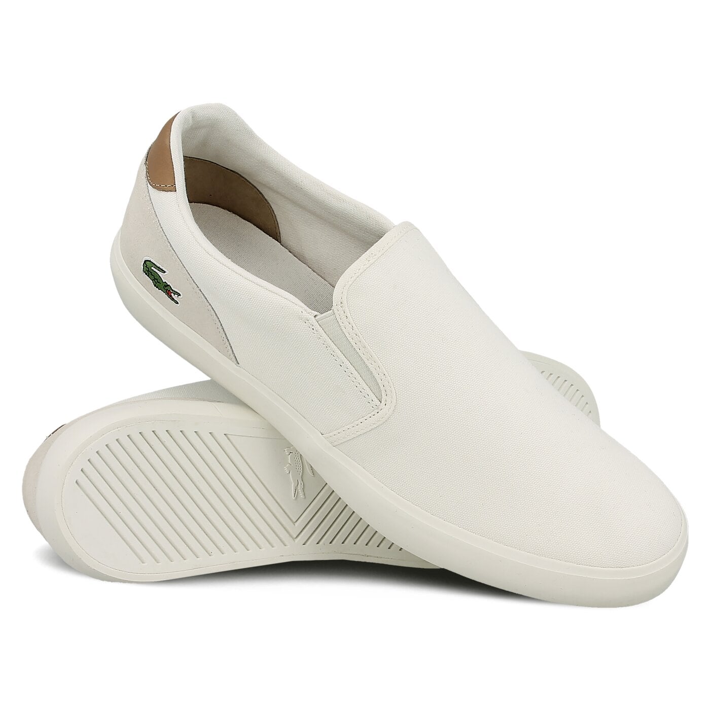 Męskie trampki LACOSTE JOUER SLIP ON 316 1 732cam0088098 kolor biały
