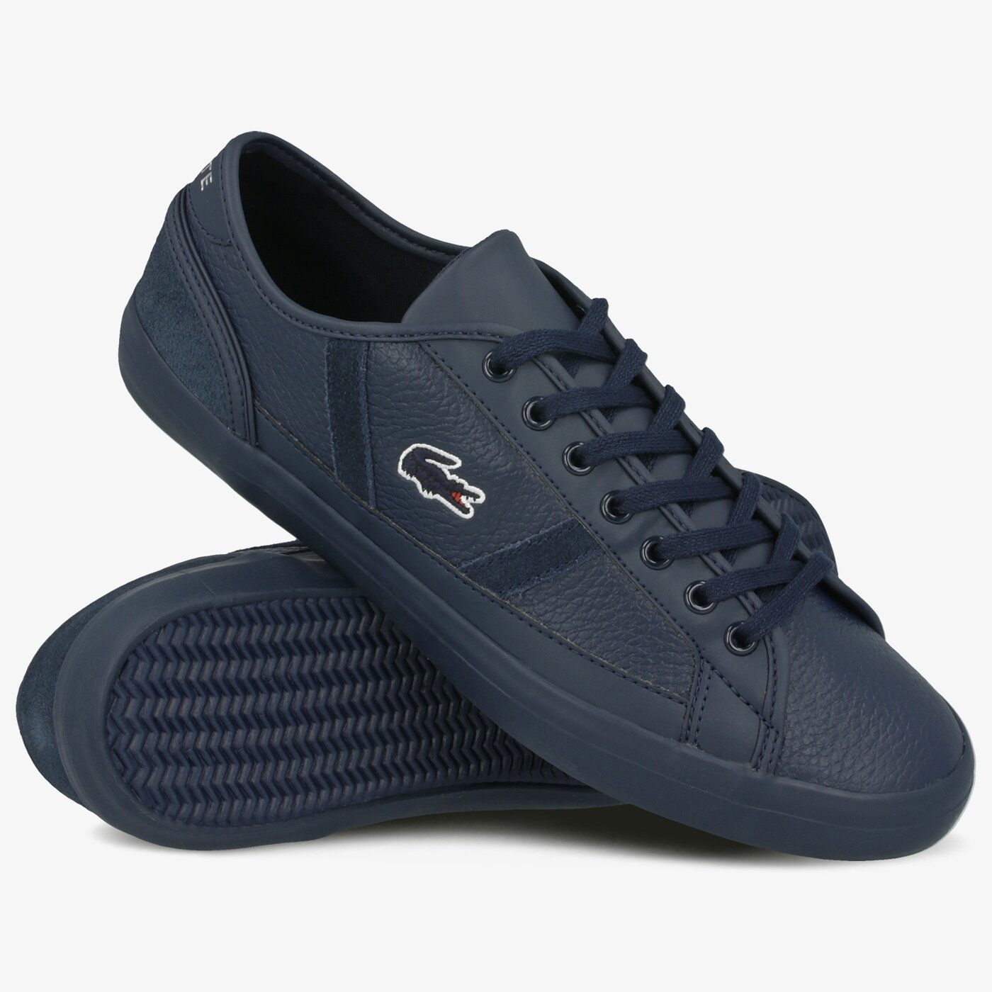 Męskie trampki LACOSTE SIDELINE 120 4 CMA 739cma003295k kolor granatowy