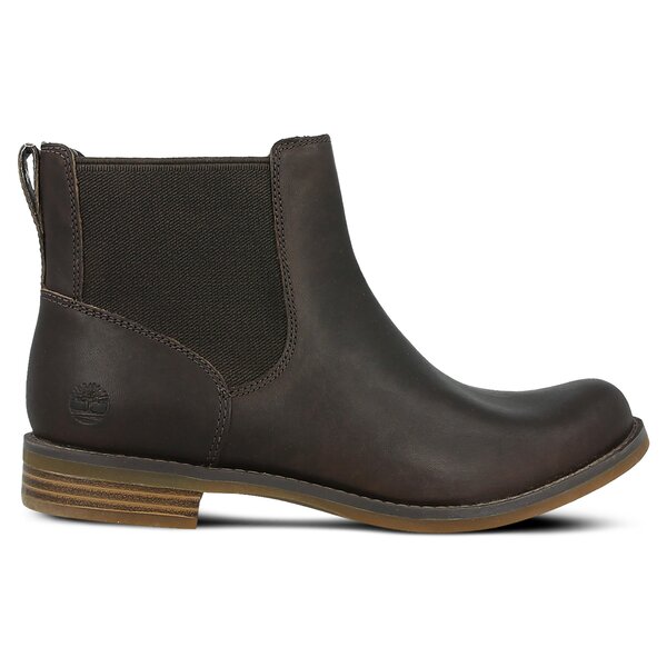 Damskie botki / sztyblety TIMBERLAND MAGBY LOW CHELSEA a1khw kolor brązowy