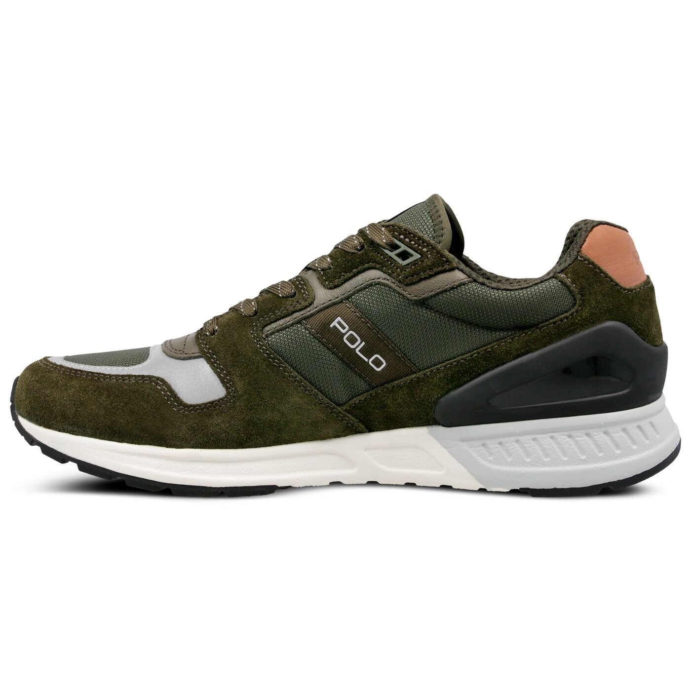 Męskie sneakersy (buty) POLO RL TRAIN100 SNEAKERS ATHLETIC SHOE  809669838003 kolor khaki