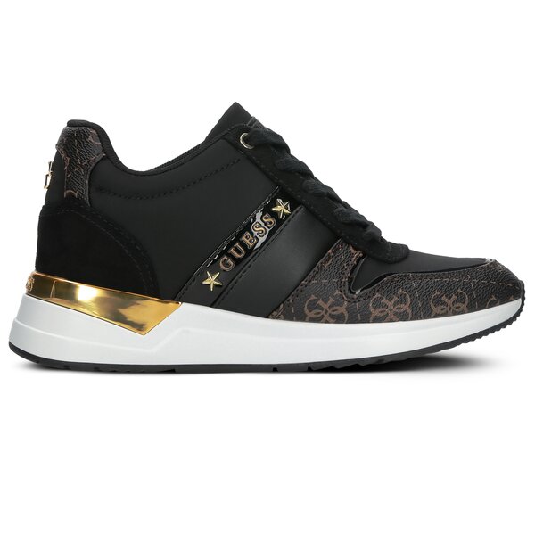 Damskie sneakersy (buty) GUESS RAVYN 2 fl7ra2 fal12black kolor czarny