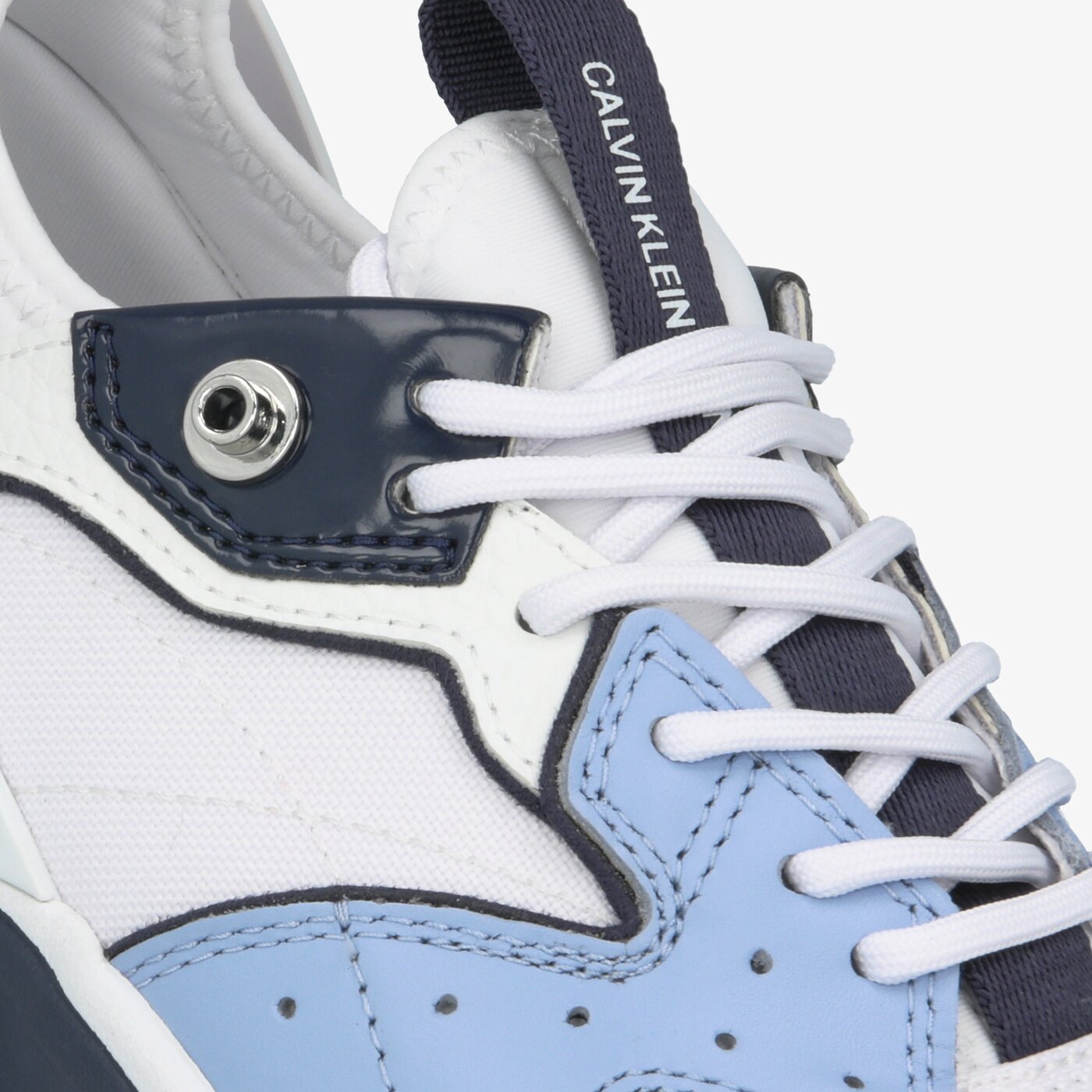 Damskie sneakersy (buty) CALVIN KLEIN CLARICE b4r0883450 kolor biały