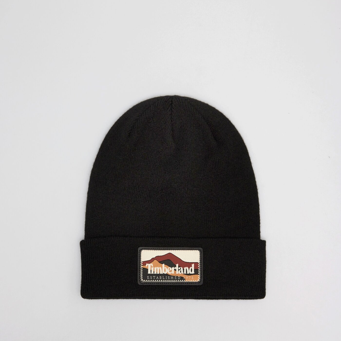 Damska czapka zimowa TIMBERLAND CZAPKA MOUNTAIN PATCH BEANIE tb0a663t0011 kolor czarny