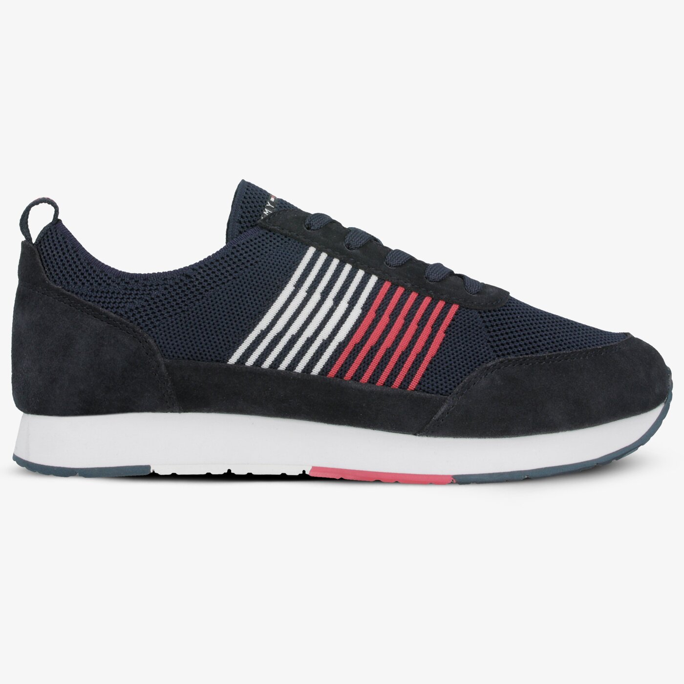 Męskie sneakersy (buty) TOMMY HILFIGER LEEDS 8C KNIT fm0fm02401403 kolor granatowy