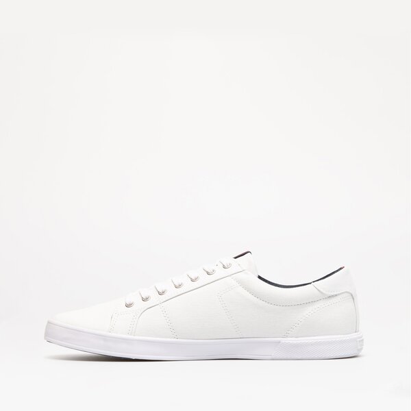 Męskie trampki TOMMY HILFIGER ICONIC LONG LACE SNEAKER fm0fm015360k4 kolor biały