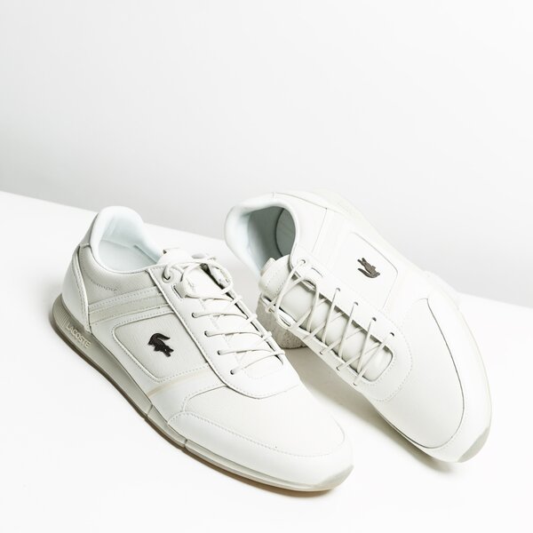 Męskie sneakersy (buty) LACOSTE MENERVA 318 2 736cam005318c kolor biały