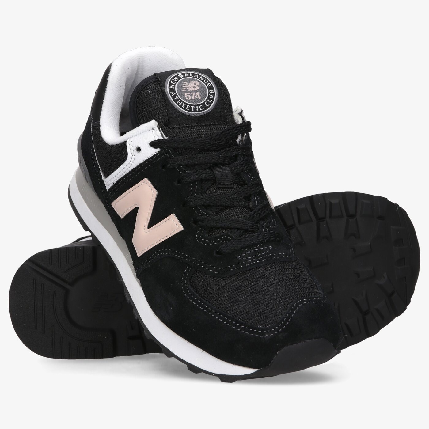 Damskie sneakersy (buty) NEW BALANCE 574  wl574hb2 kolor czarny