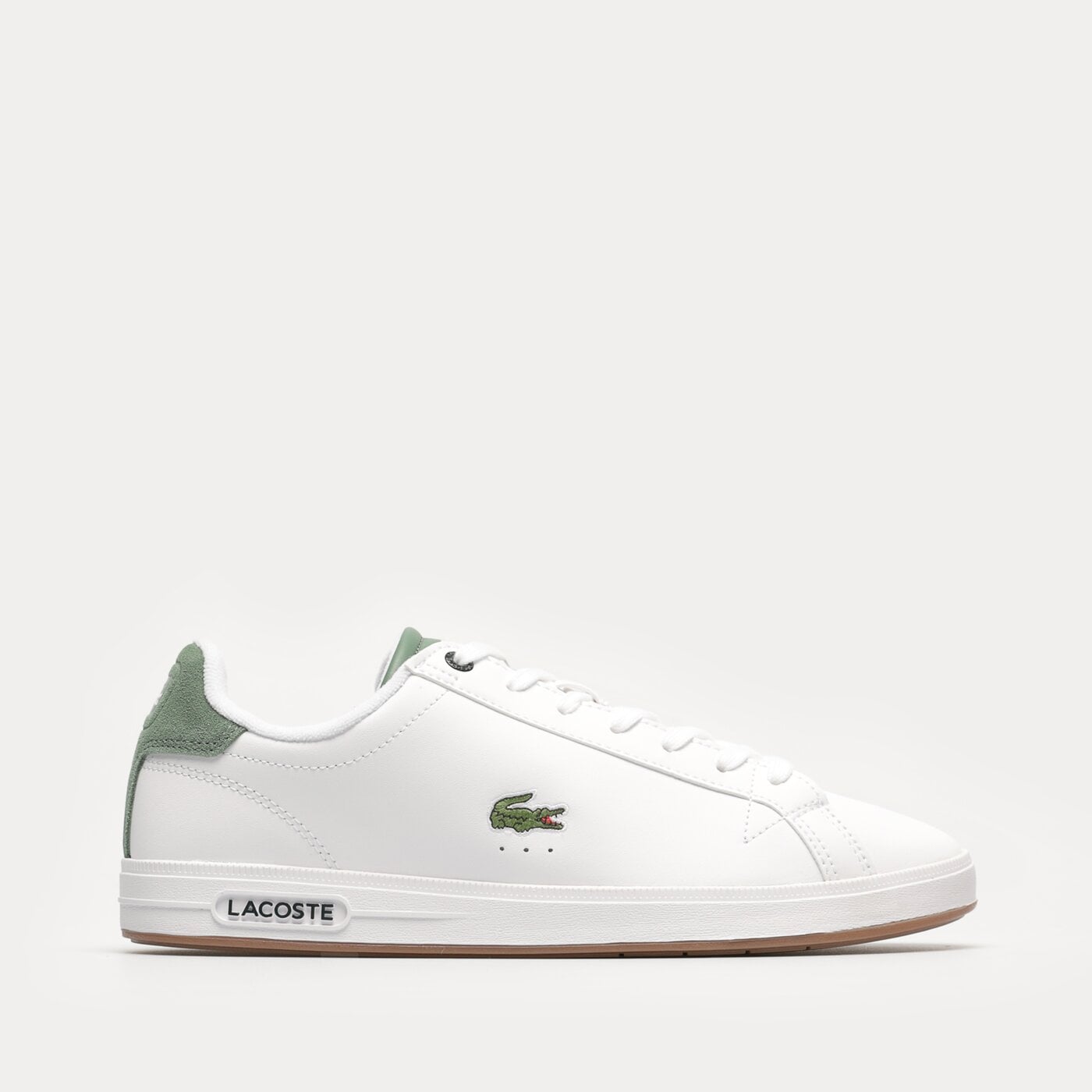 Męskie sneakersy (buty) LACOSTE GRADUATE PRO 123 2 SMA 745sma0097y37 kolor biały