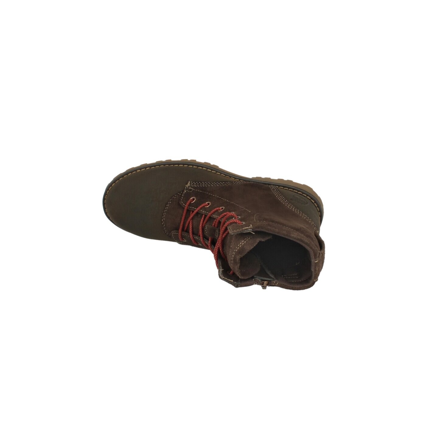 Dziecięce buty za kostkę TIMBERLAND EK ASPHALT TRAIL 6 5777r kolor brązowy