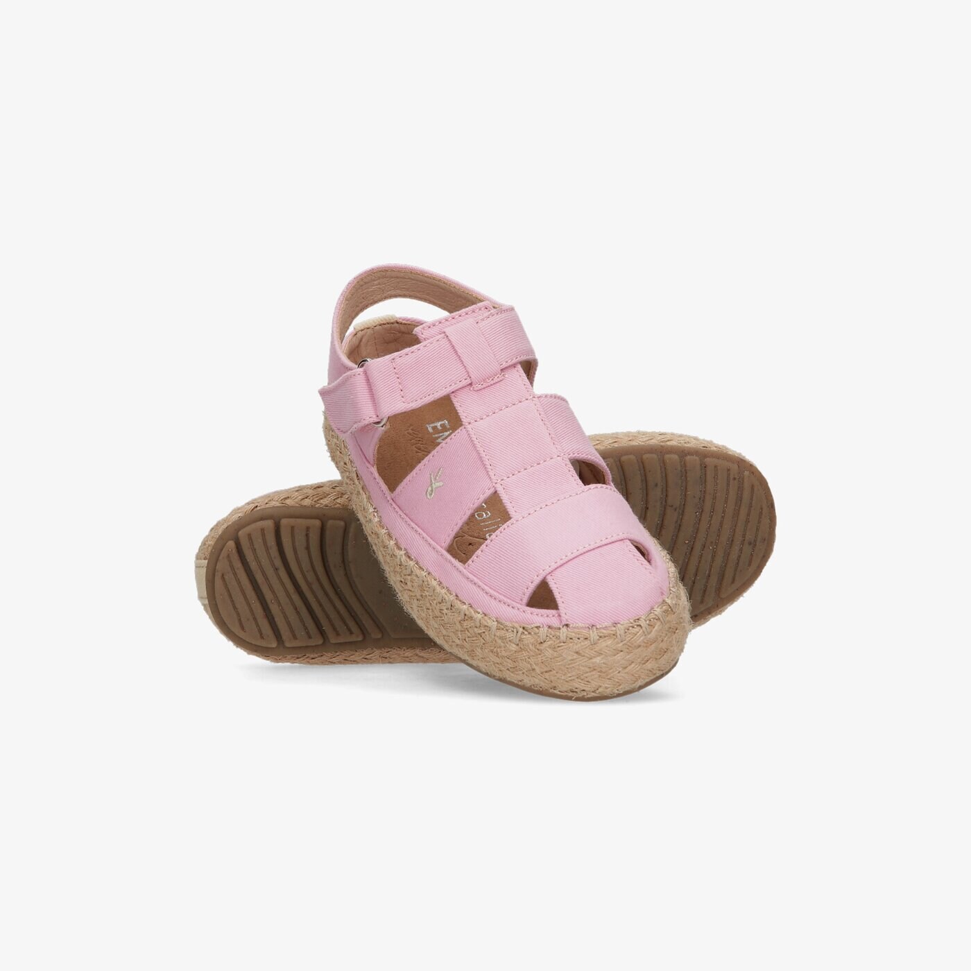 Dziecięce sandały / klapki EMU AUSTRALIA COVE k12512palepink kolor różowy