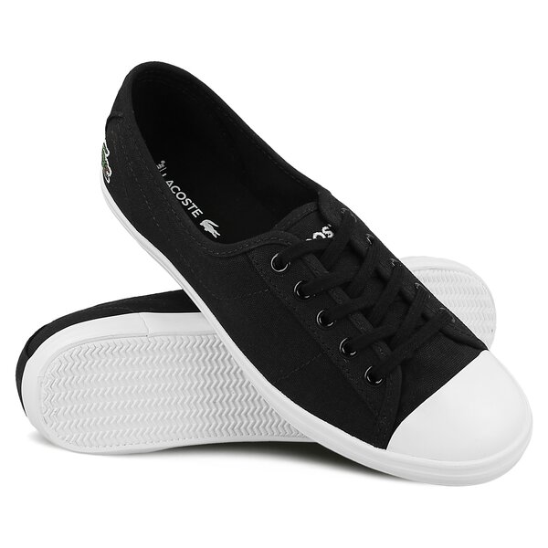 Damskie trampki LACOSTE ZIANE BL 2 732spw0141024 kolor czarny