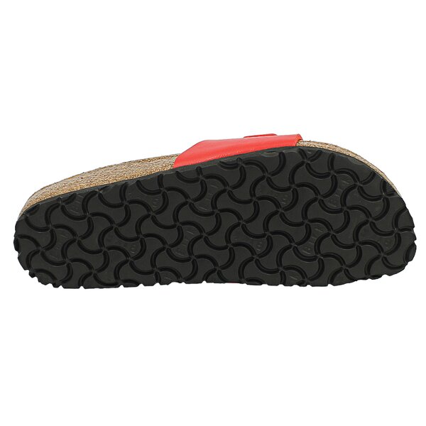 Damskie klapki BIRKENSTOCK MADRID  40743 kolor czerwony