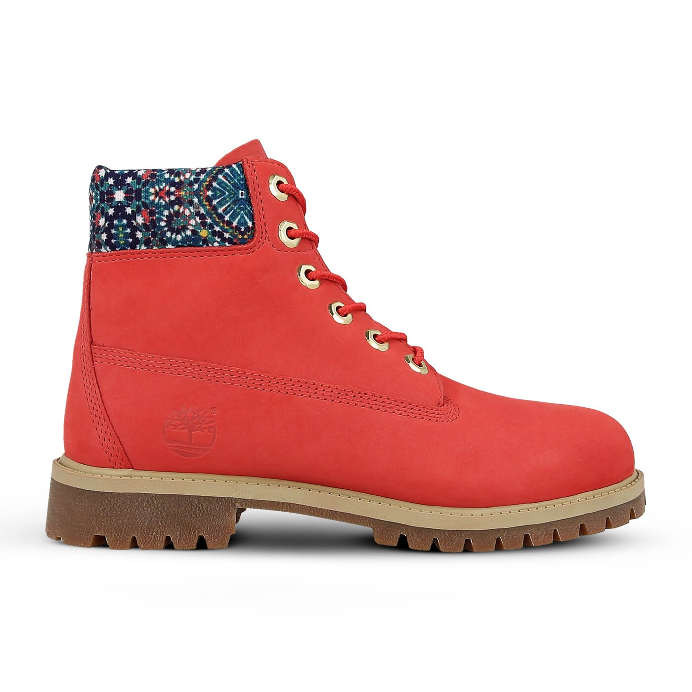 Dziecięce trapery TIMBERLAND PREMIUM 6 INCH WP BOOT  a1knl kolor różowy