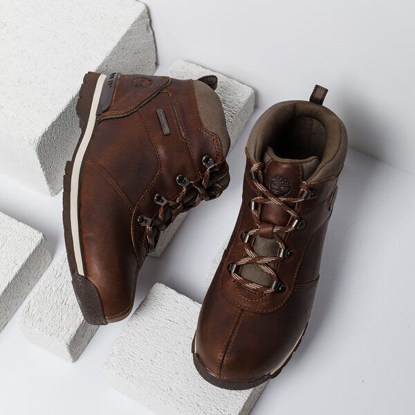 Dziecięce buty outdoor / trekkingowe TIMBERLAND SPLITROCK 2  tb0a1lzsd501 kolor brązowy