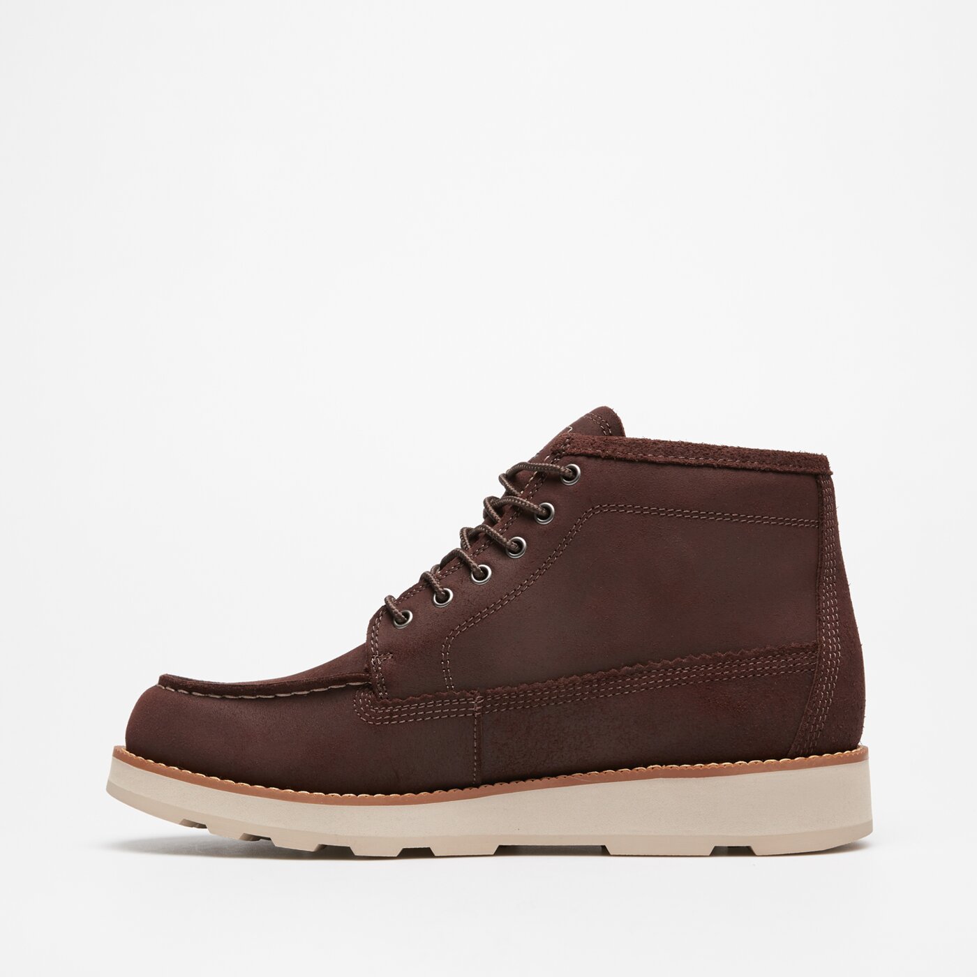 Męskie buty za kostkę TIMBERLAND BRITTON MILLS MID LACE CHUKKA BOOT tb0a6cepeiv1 kolor brązowy