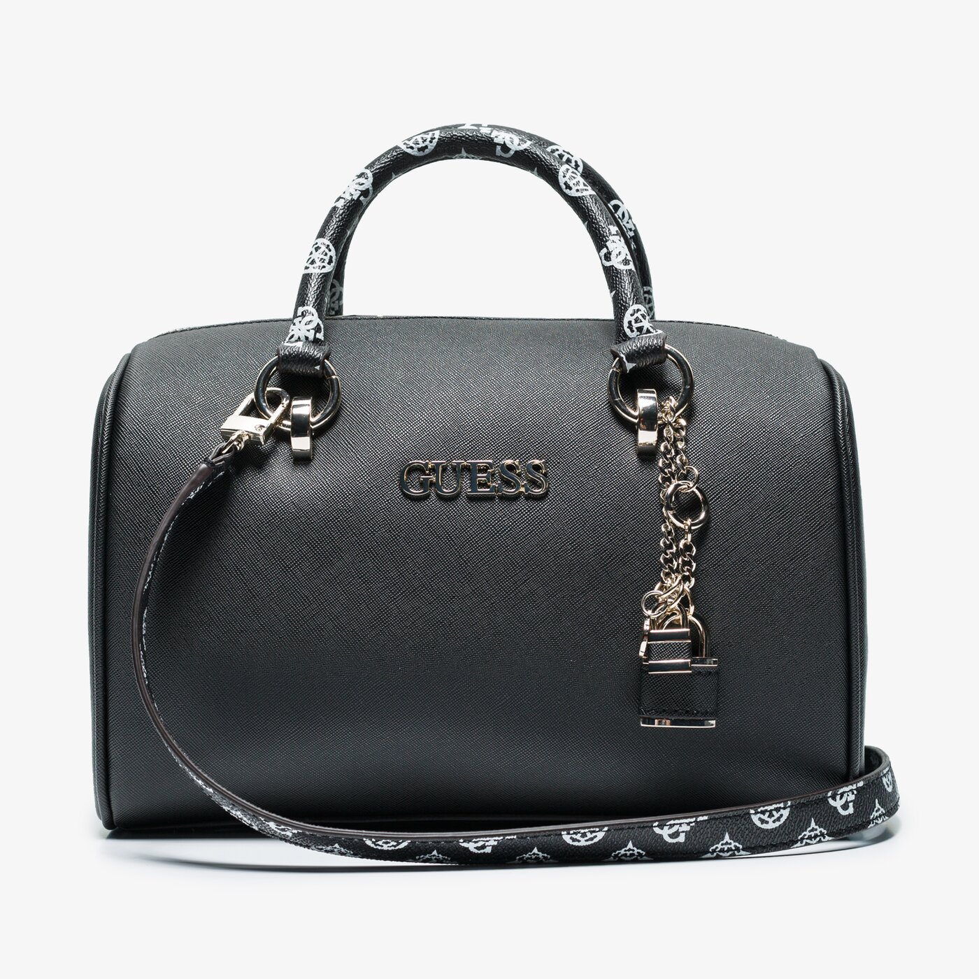 Damska torebka GUESS TOREBKA SOUTH BAY BOX SATCHEL hwvs7752060bla kolor czarny