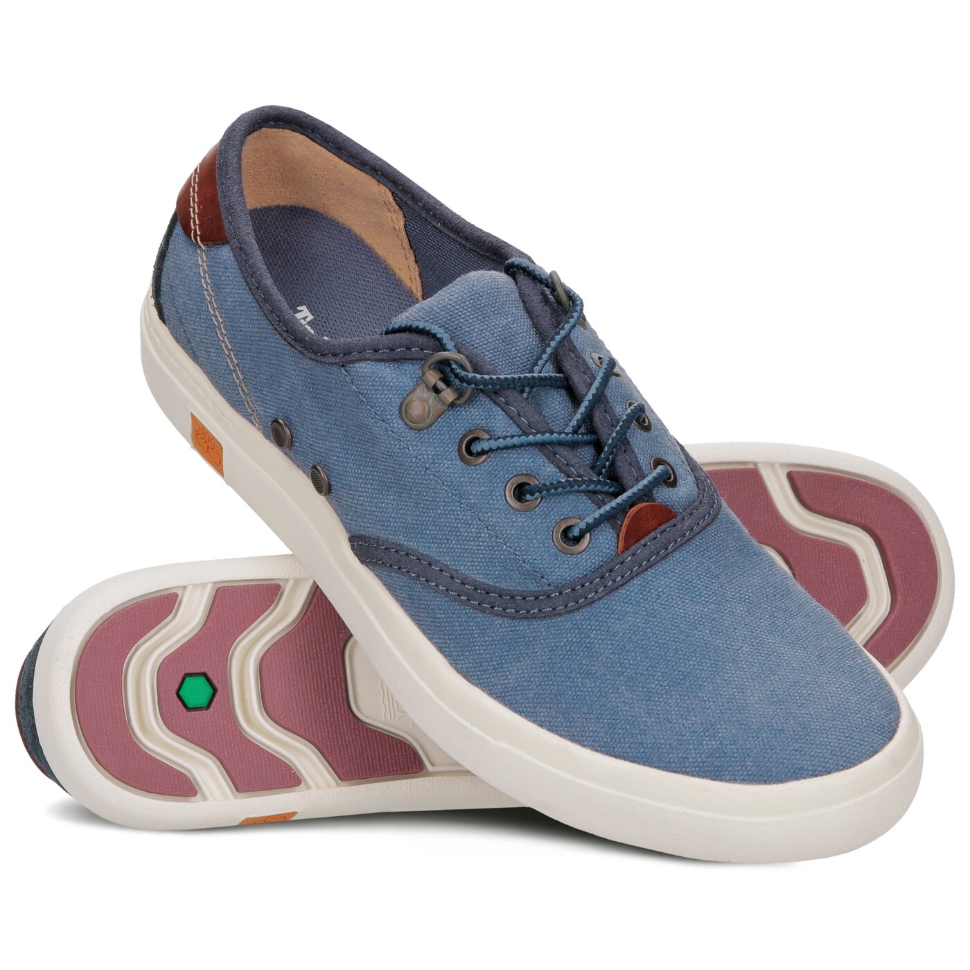 Damskie trampki TIMBERLAND AMHERST OXFORD  a15po kolor granatowy