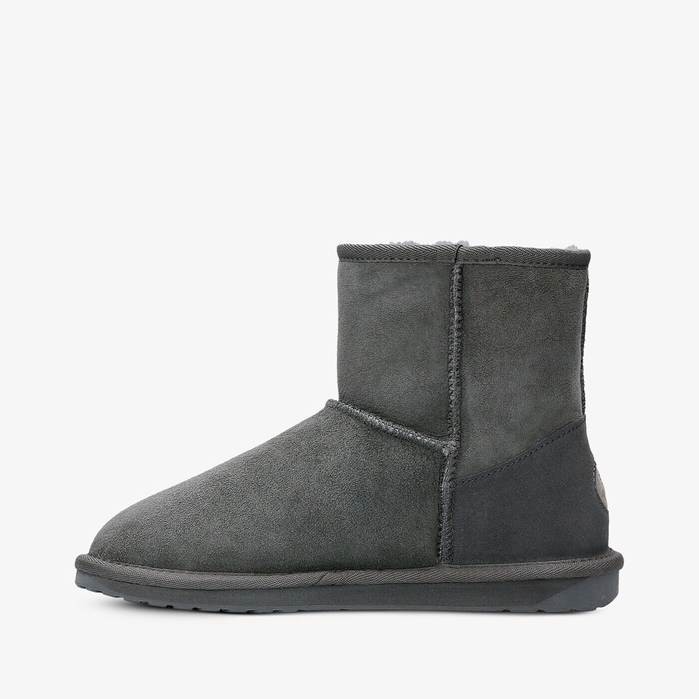 Damskie botki / sztyblety EMU AUSTRALIA STINGER MINI  w10003charcoal kolor szary